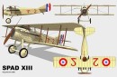 Plusieurs vues du Spad 13